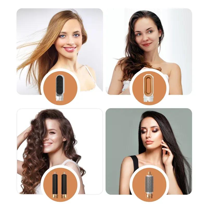 5 in 1 Hair Styler – Hot Air Styler & Hair Dryer Brush - MomDaughts UAE