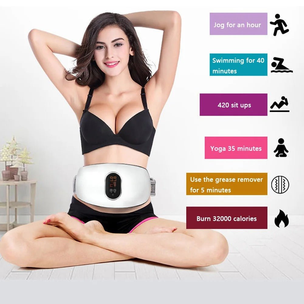 Fat Burning Vibration Machine for Weight Loss & Waist Slimming Device - MomDaughts UAE