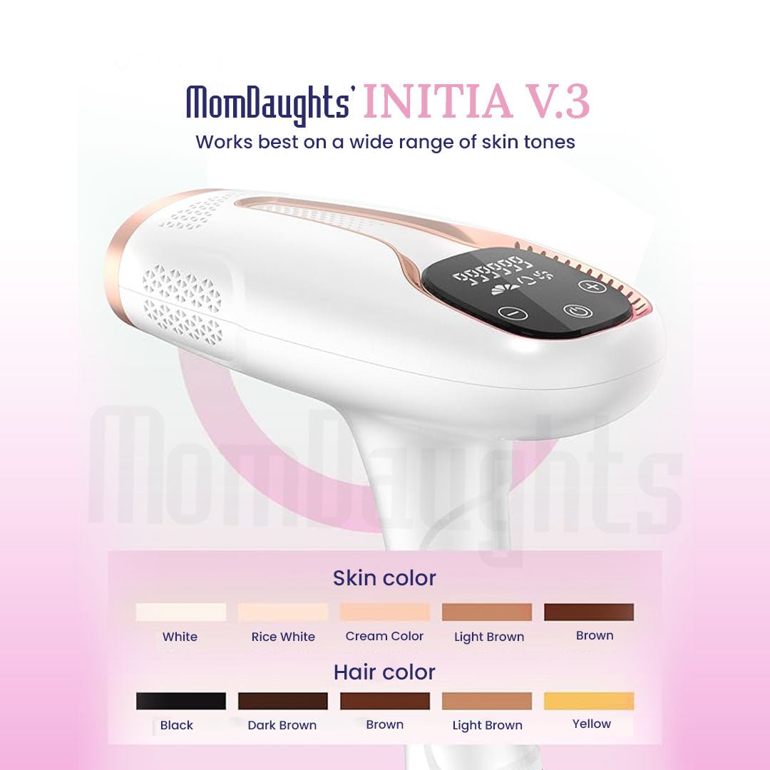 MomDaughts' INITIA V.3 Cooling IPL Laser Hair Remover - MomDaughts UAE