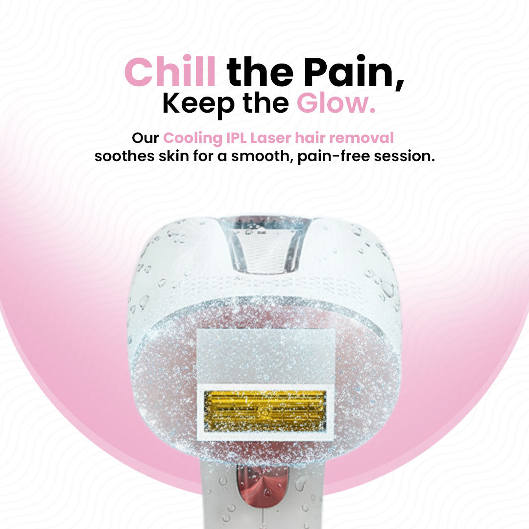 Cooling IPL Laser Hair Remover | Permanent Hair Removal