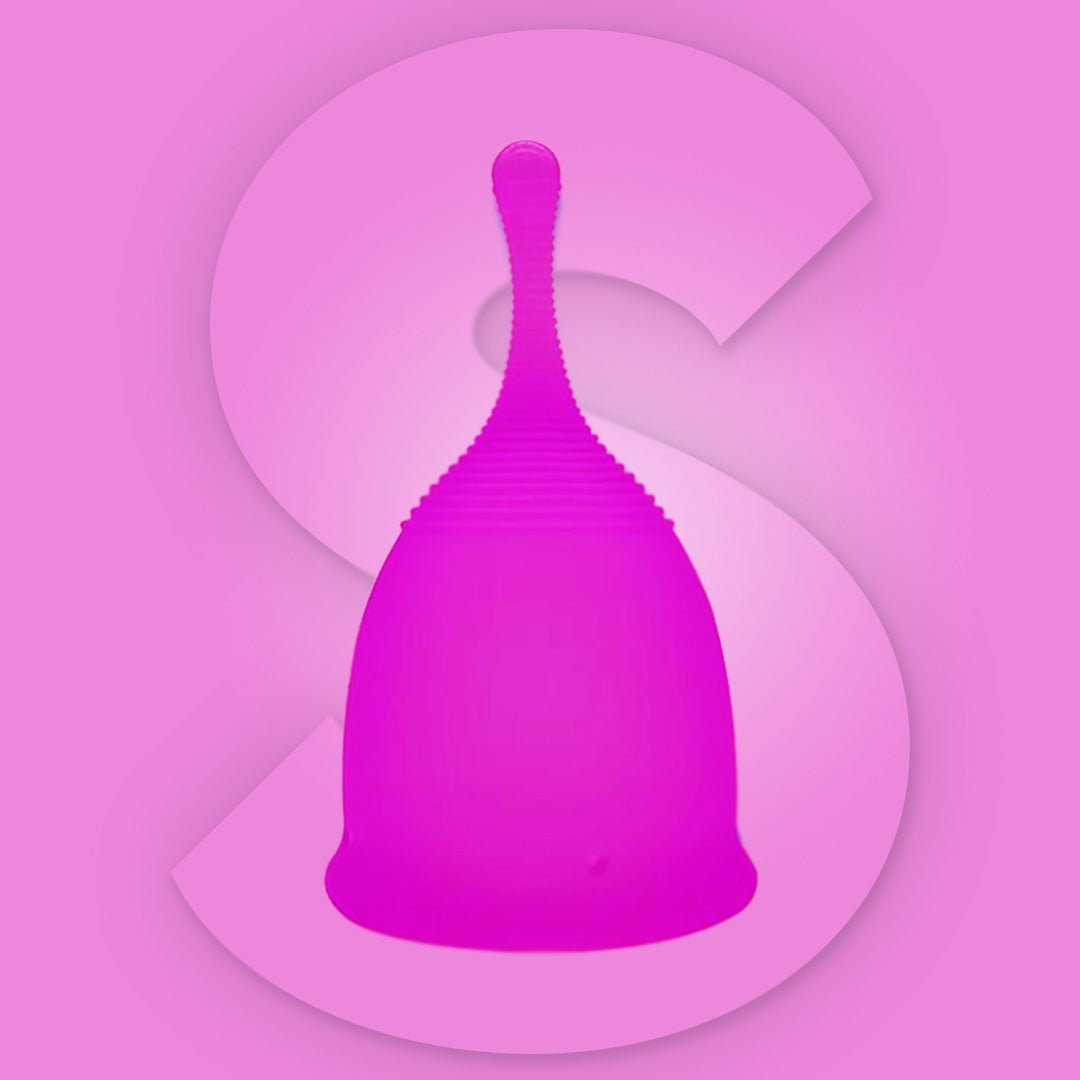 MomDaughts' Long Tailed Menstrual Cup.