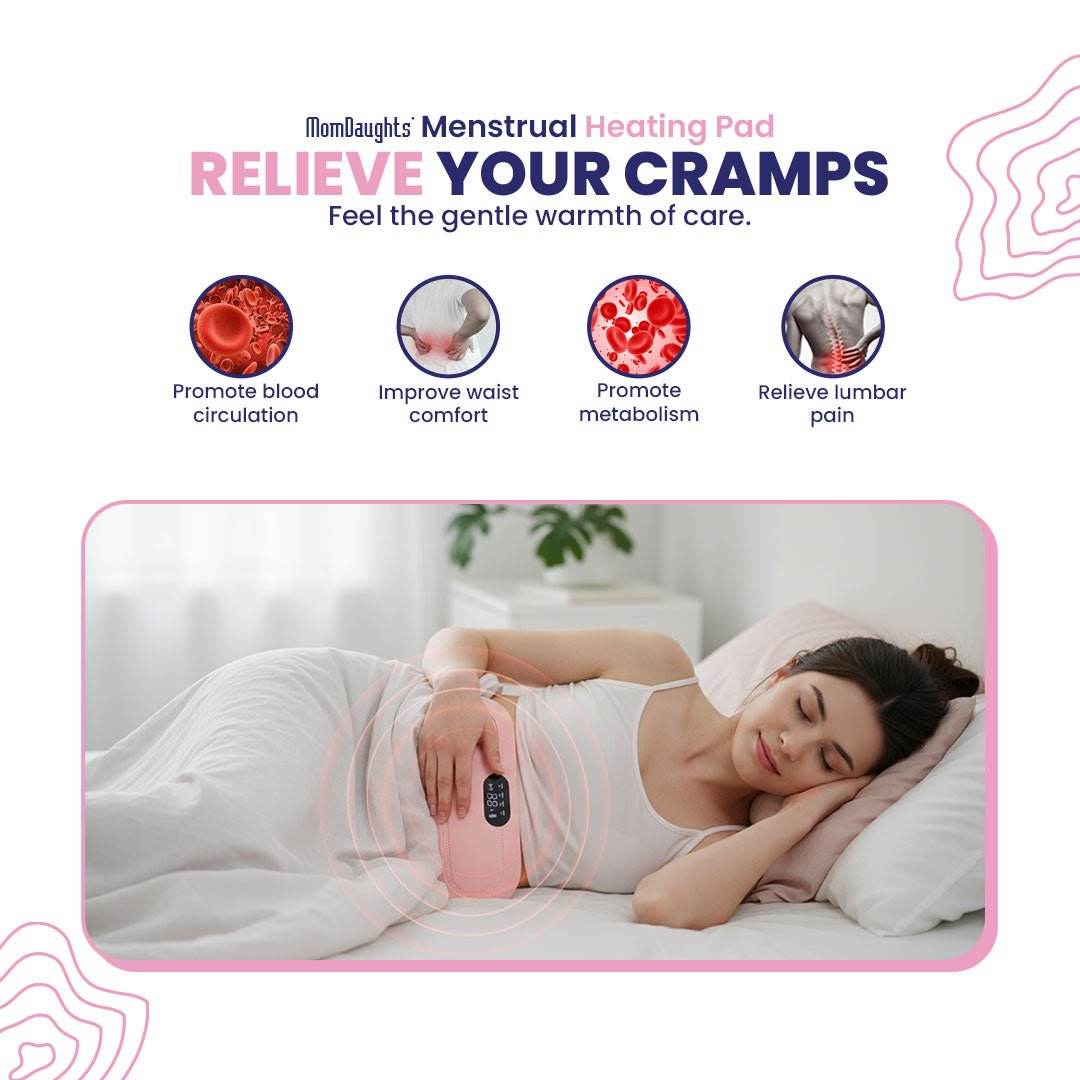 MomDaughts' Menstrual Heating Pad for Cramps - MomDaughts UAE