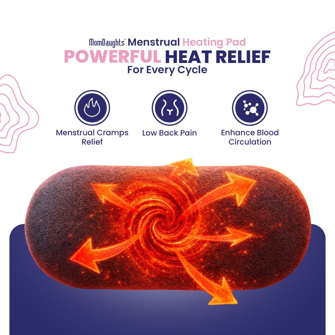MomDaughts' Menstrual Heating Pad for Cramps - MomDaughts UAE