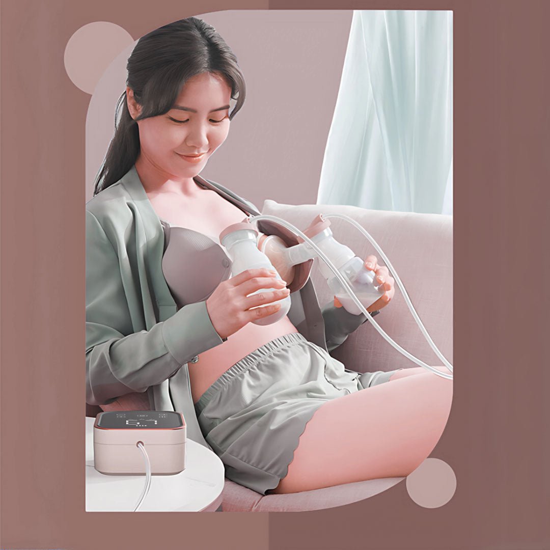 Powerful Electric Double Breast Pump – Efficient & Bilateral - MomDaughts UAE