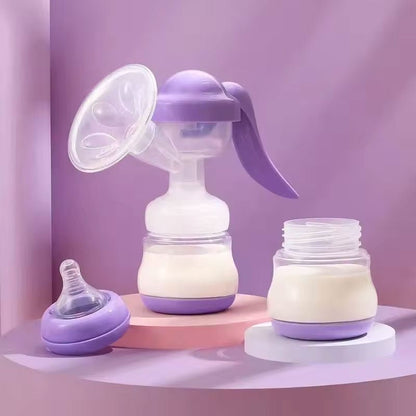 Premium Manual Breast Pump – BPA - Free & Portable - MomDaughts UAE